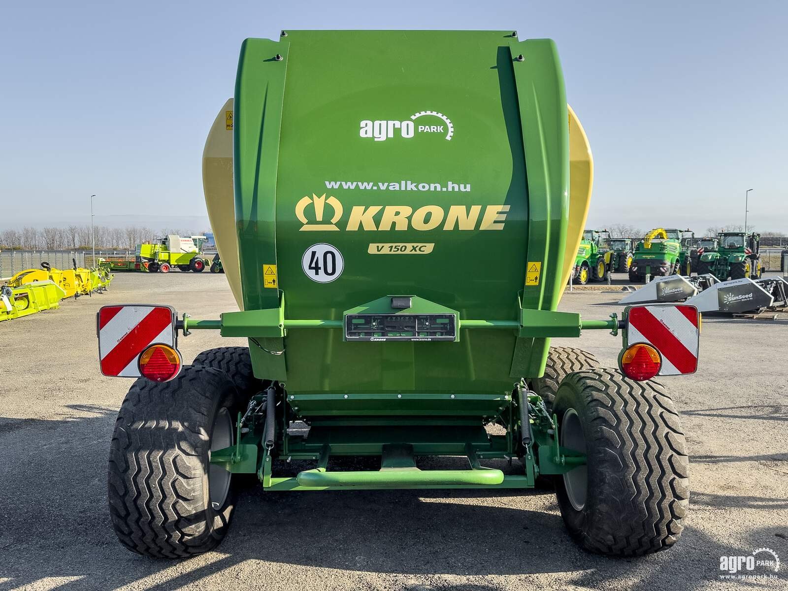 Rundballenpresse του τύπου Krone Comprima V 150 XC Tandem, Gebrauchtmaschine σε Csengele (Φωτογραφία 9)