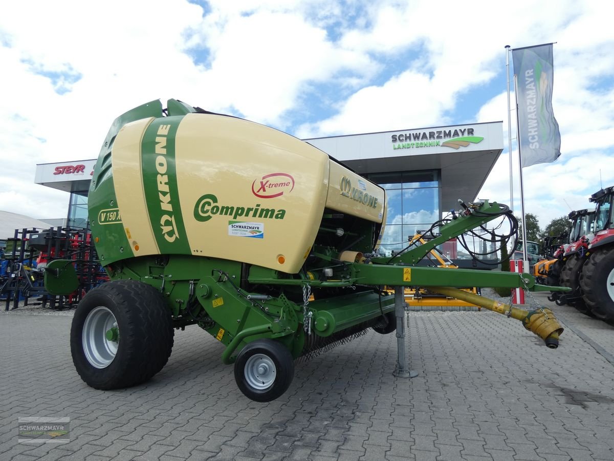 Rundballenpresse tip Krone Comprima   V 150 XC, Gebrauchtmaschine in Aurolzmünster (Poză 1)