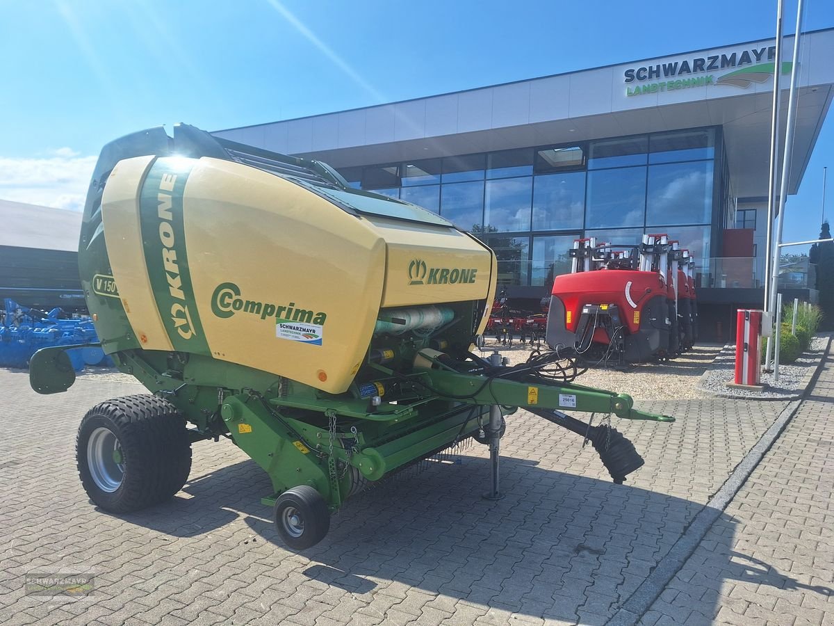 Rundballenpresse tip Krone Comprima V 150 XC, Gebrauchtmaschine in Aurolzmünster (Poză 1)