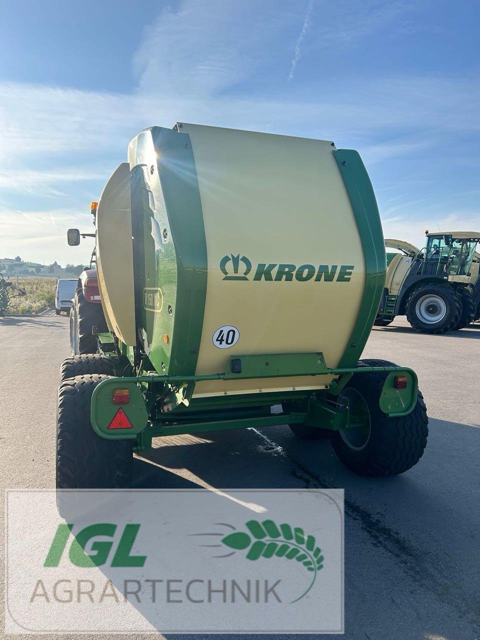 Rundballenpresse del tipo Krone Comprima V 150 XC, Gebrauchtmaschine en Nabburg (Imagen 3)