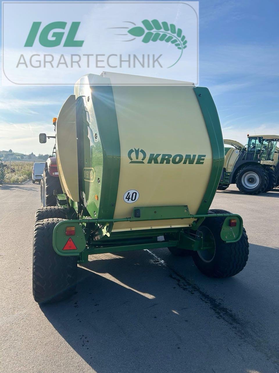 Rundballenpresse typu Krone Comprima V 150 XC, Gebrauchtmaschine v Nabburg (Obrázok 13)