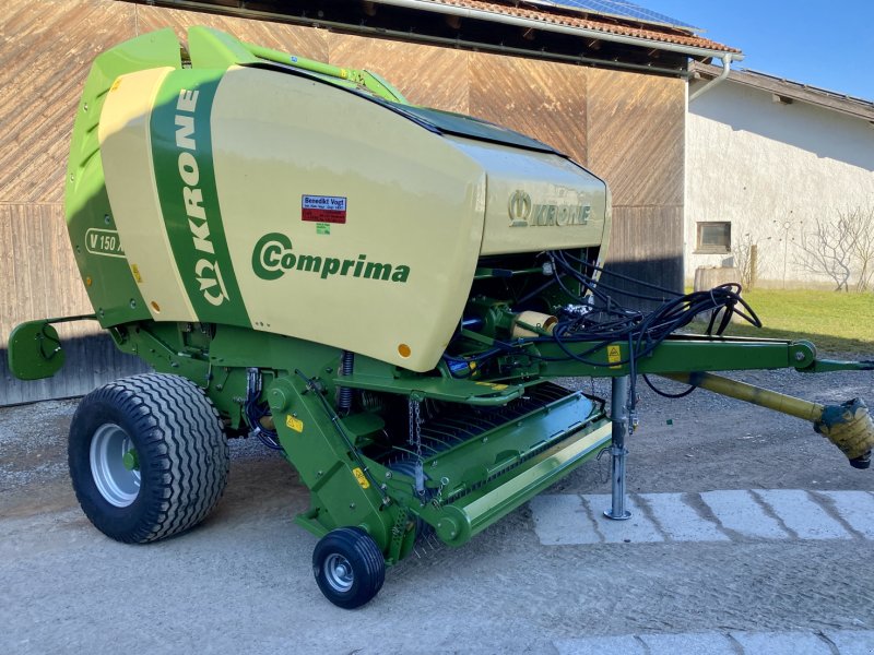 Rundballenpresse tip Krone Comprima V 150 XC, Gebrauchtmaschine in Roßbach (Poză 1)