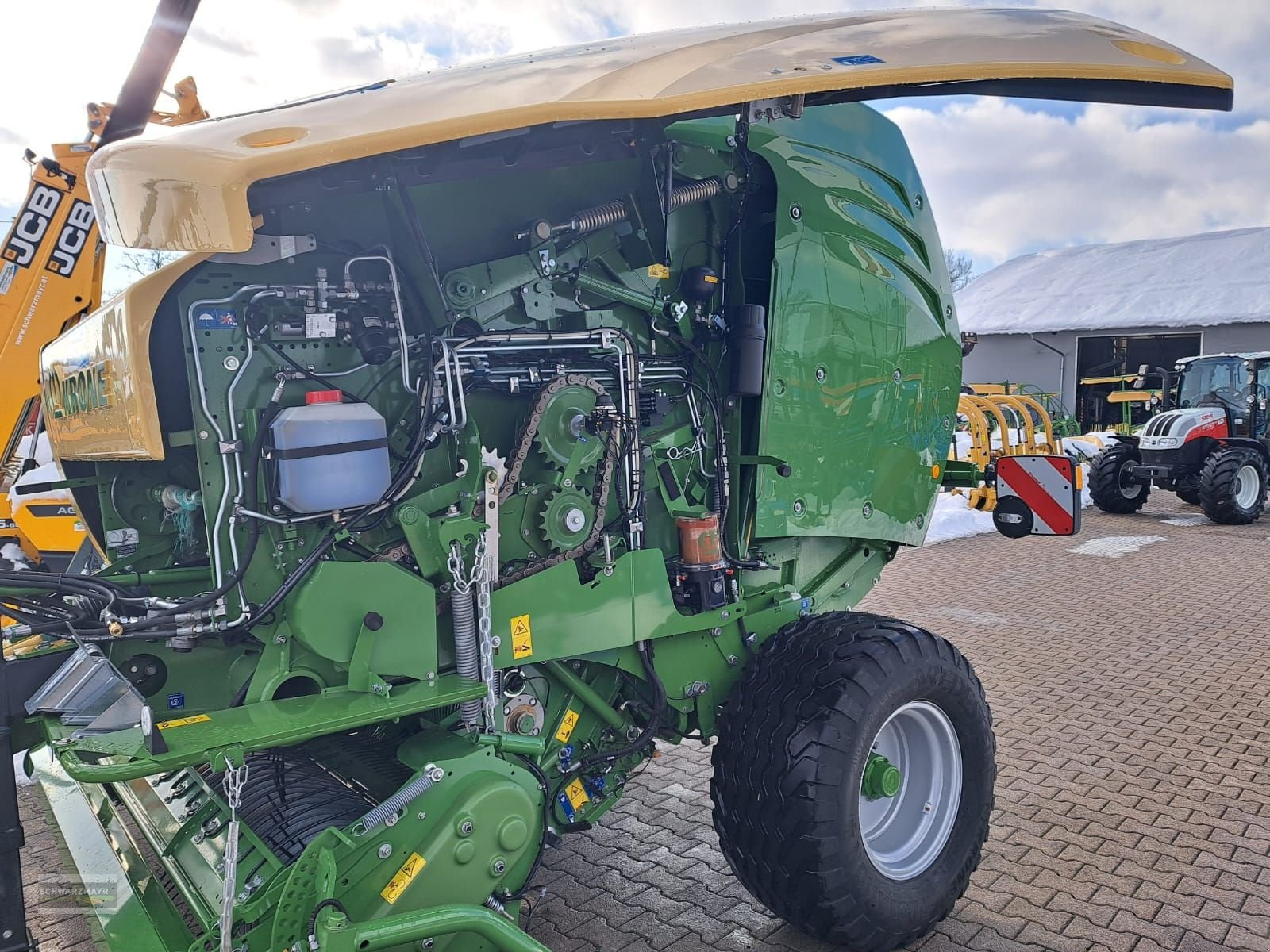 Rundballenpresse des Typs Krone Comprima V 150XC Plus, Vorführmaschine in Aurolzmünster (Bild 9)