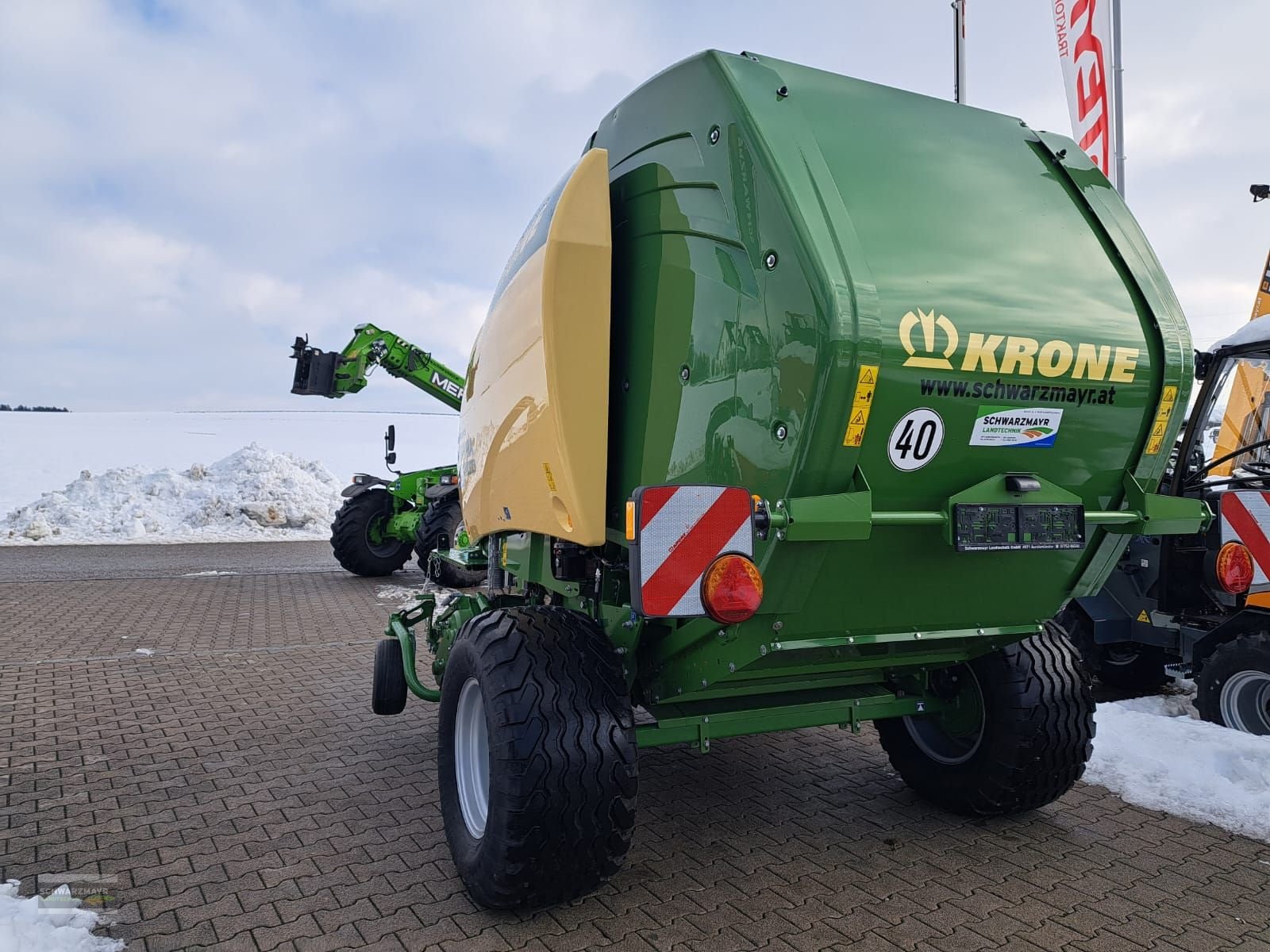 Rundballenpresse des Typs Krone Comprima V 150XC Plus, Vorführmaschine in Aurolzmünster (Bild 4)