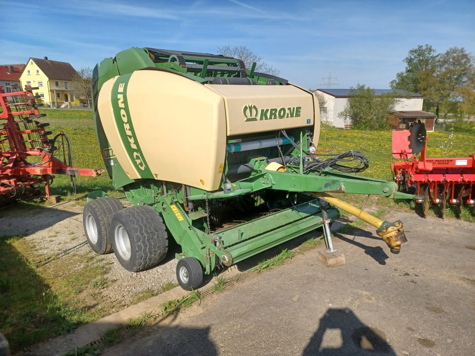 Rundballenpresse van het type Krone Comprima V 180 / Vario Pack 1801, Gebrauchtmaschine in Uffenheim (Foto 7)