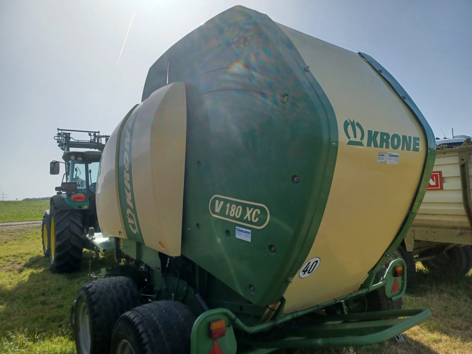 Rundballenpresse tip Krone Comprima V 180 / Vario Pack 1801, Gebrauchtmaschine in Uffenheim (Poză 4)