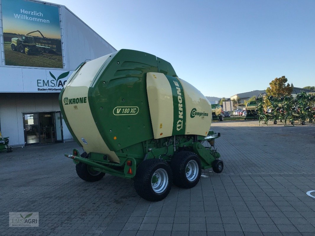 Rundballenpresse van het type Krone Comprima V 180 XC, Gebrauchtmaschine in Vöhringen (Foto 4)