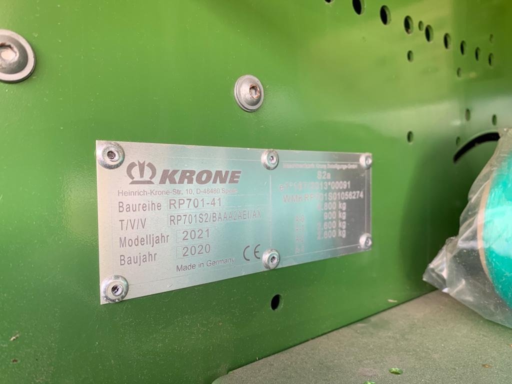 Rundballenpresse typu Krone Comprima V 180 XC, Neumaschine w Gutzkow (Zdjęcie 5)