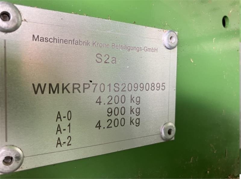 Rundballenpresse typu Krone COMPRIMA V 180, Gebrauchtmaschine v Brønderslev (Obrázek 8)