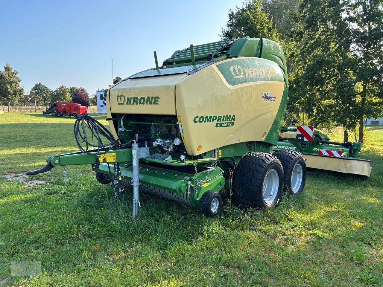 Rundballenpresse типа Krone Comprima V 180, Gebrauchtmaschine в Pragsdorf (Фотография 1)