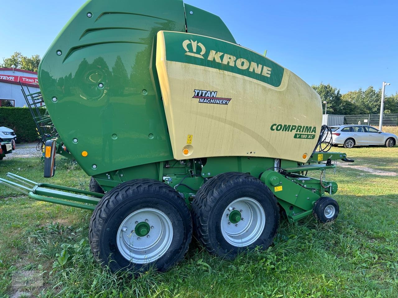 Rundballenpresse typu Krone Comprima V 180, Gebrauchtmaschine w Pragsdorf (Zdjęcie 5)