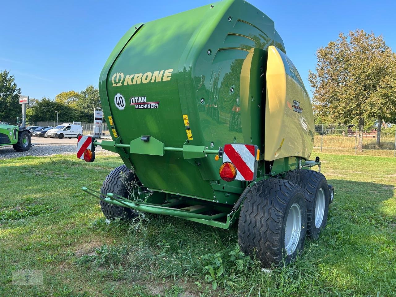 Rundballenpresse typu Krone Comprima V 180, Gebrauchtmaschine w Pragsdorf (Zdjęcie 6)