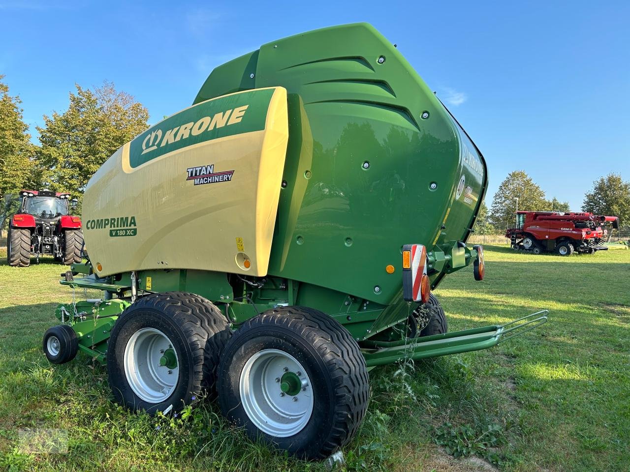 Rundballenpresse typu Krone Comprima V 180, Gebrauchtmaschine w Pragsdorf (Zdjęcie 7)