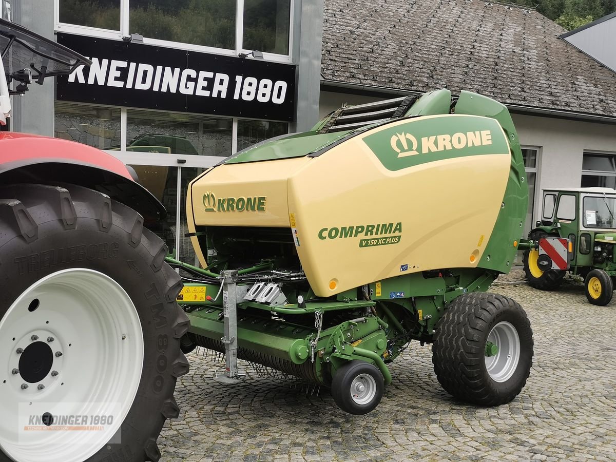 Rundballenpresse от тип Krone Comprima V150 XC plus, Gebrauchtmaschine в Altenfelden (Снимка 8)