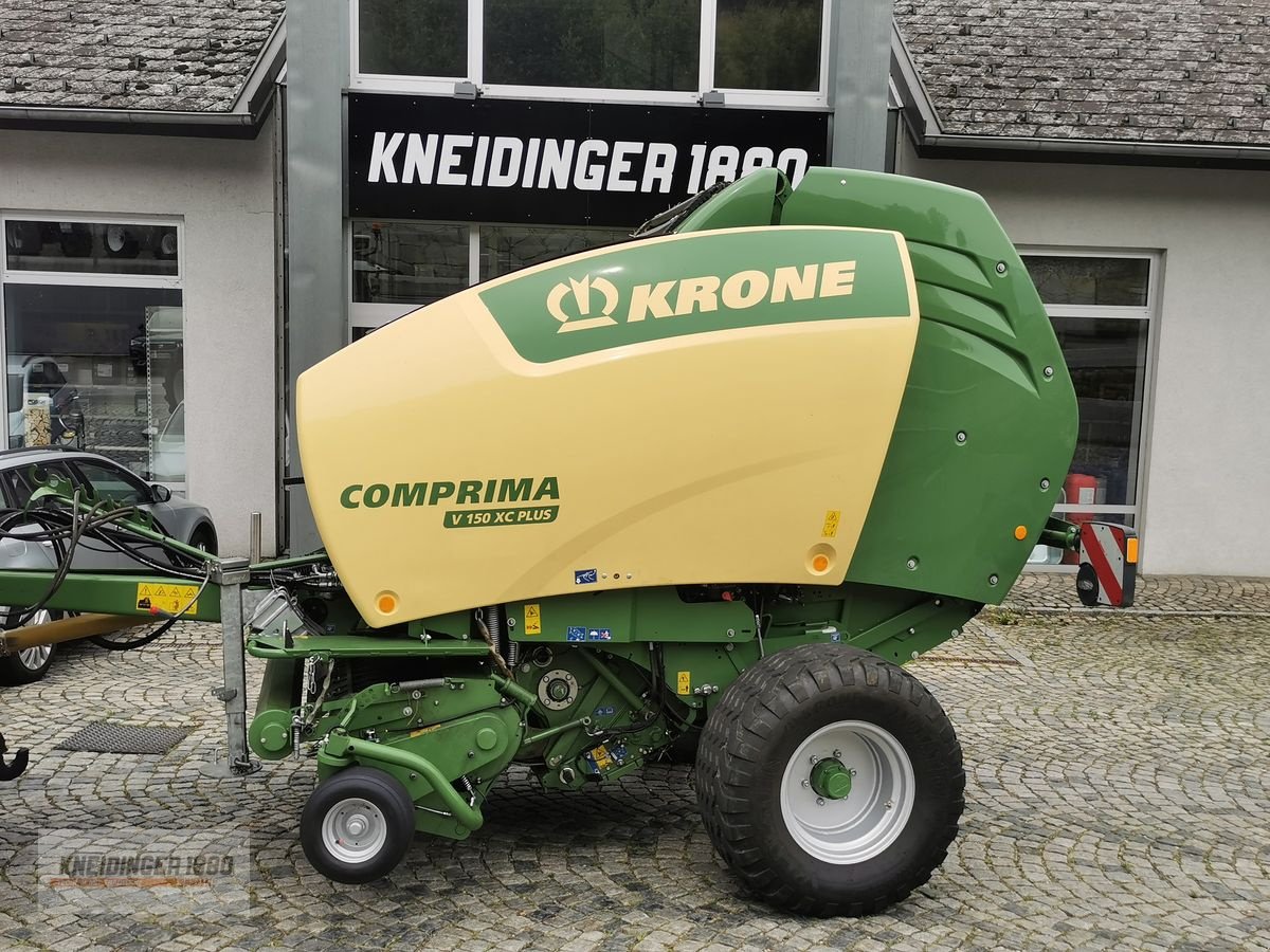 Rundballenpresse des Typs Krone Comprima V150 XC plus, Gebrauchtmaschine in Altenfelden (Bild 1)