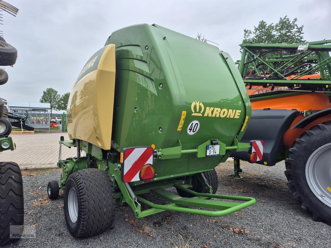 Rundballenpresse tip Krone Comprima V150 XC  RP701-31, Neumaschine in Bad Lausick (Poză 2)