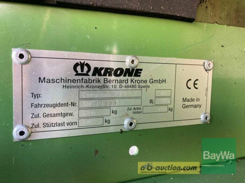 Rundballenpresse of the type Krone COMPRIMA V180 XC, Gebrauchtmaschine in Obertraubling (Picture 11)