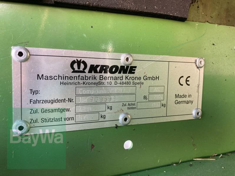 Rundballenpresse typu Krone Comprima V180 XC, Gebrauchtmaschine w Obertraubling (Zdjęcie 11)