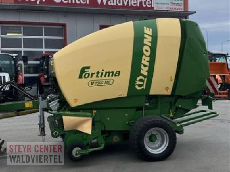 Rundballenpresse typu Krone Fortima 1500 MC, Gebrauchtmaschine w Vitis (Zdjęcie 1)