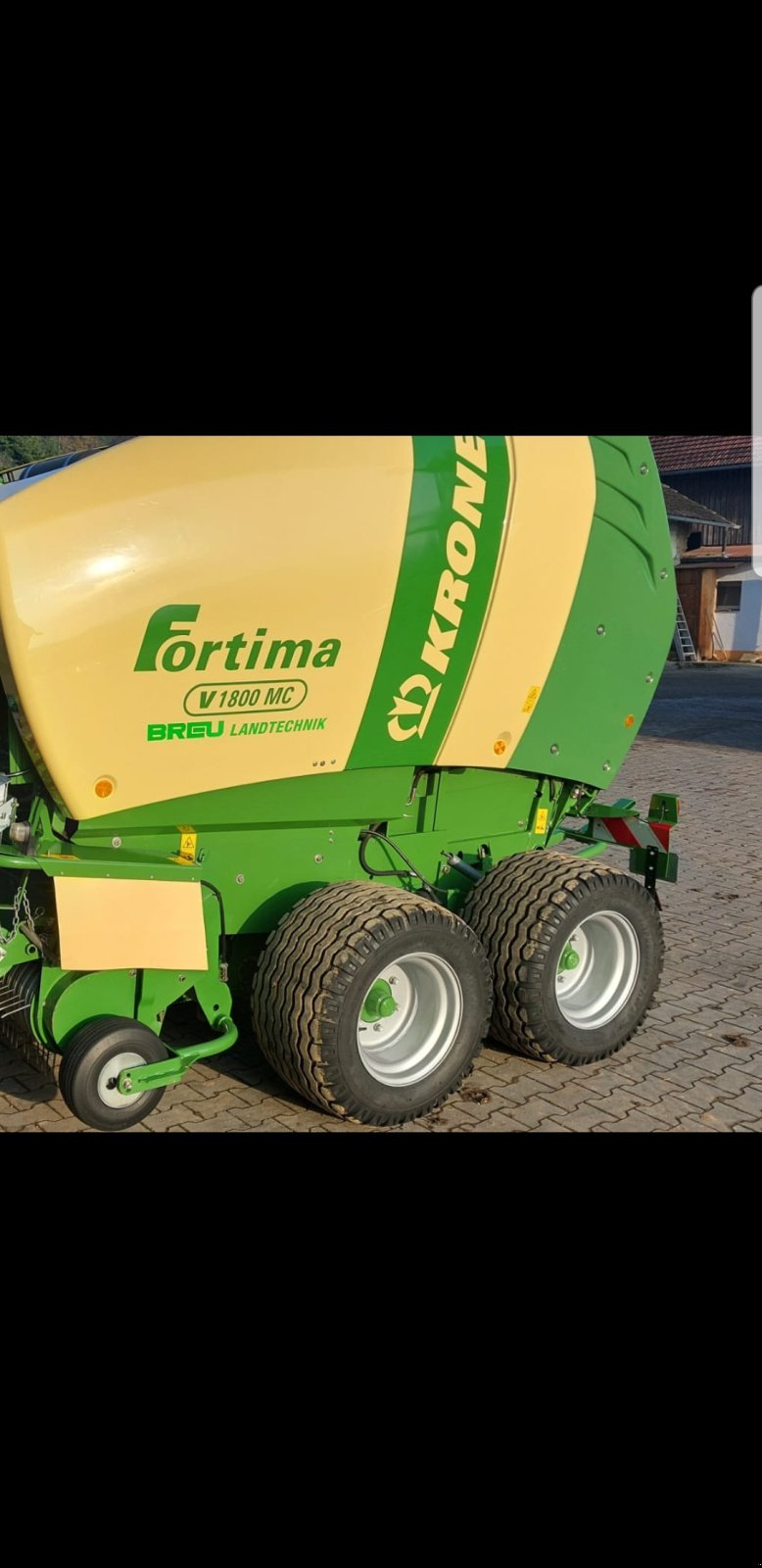 Rundballenpresse za tip Krone Fortima 1800 MC, Gebrauchtmaschine u Willmering (Slika 1)