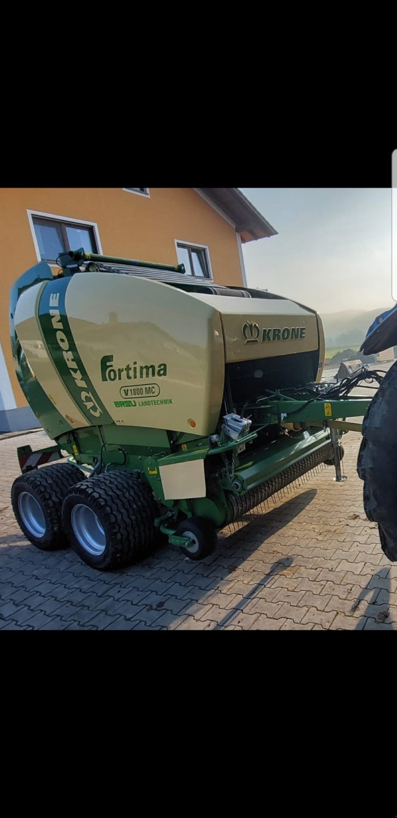 Rundballenpresse za tip Krone Fortima 1800 MC, Gebrauchtmaschine u Willmering (Slika 2)