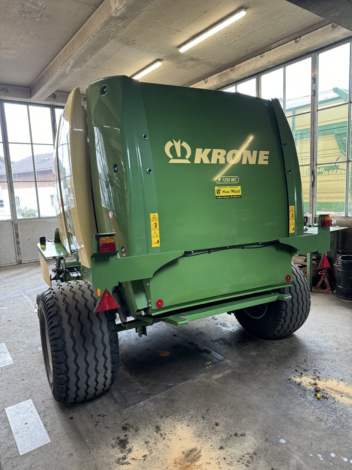 Rundballenpresse del tipo Krone Fortima F 1250 MC, Gebrauchtmaschine en Au (Imagen 3)