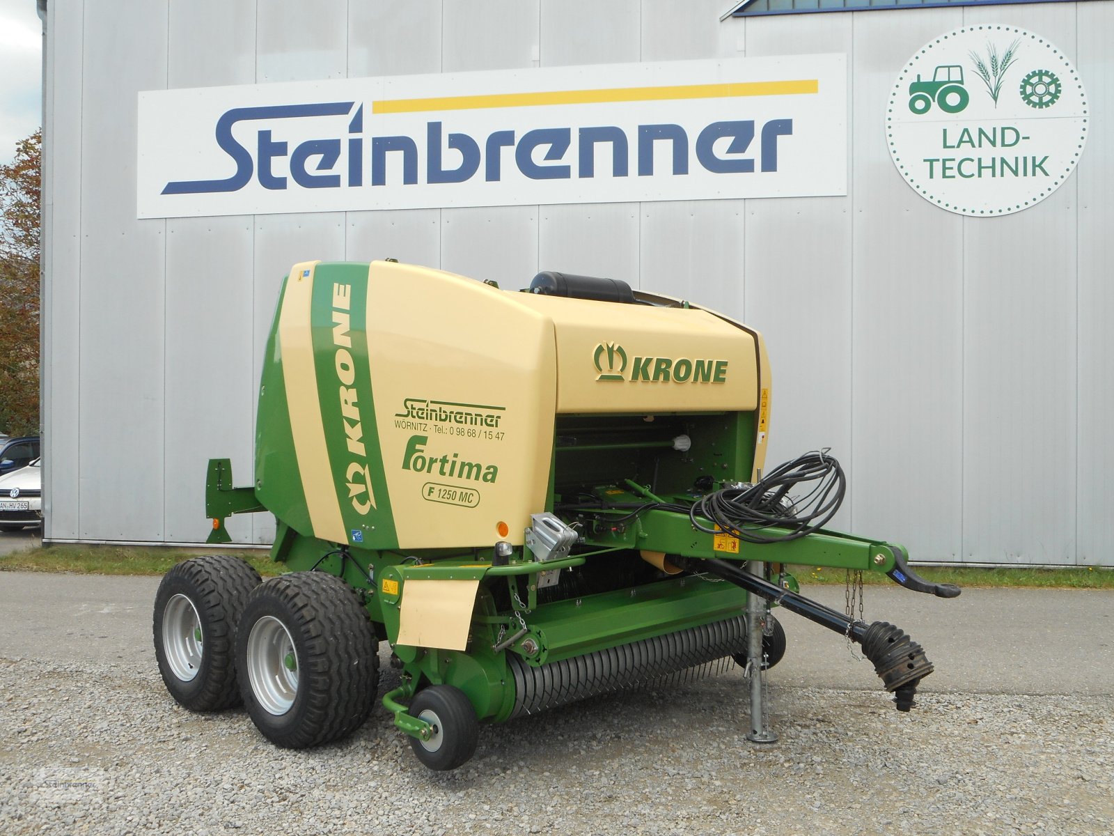 Rundballenpresse tip Krone Fortima F 1250 MC, Gebrauchtmaschine in Wörnitz (Poză 1)