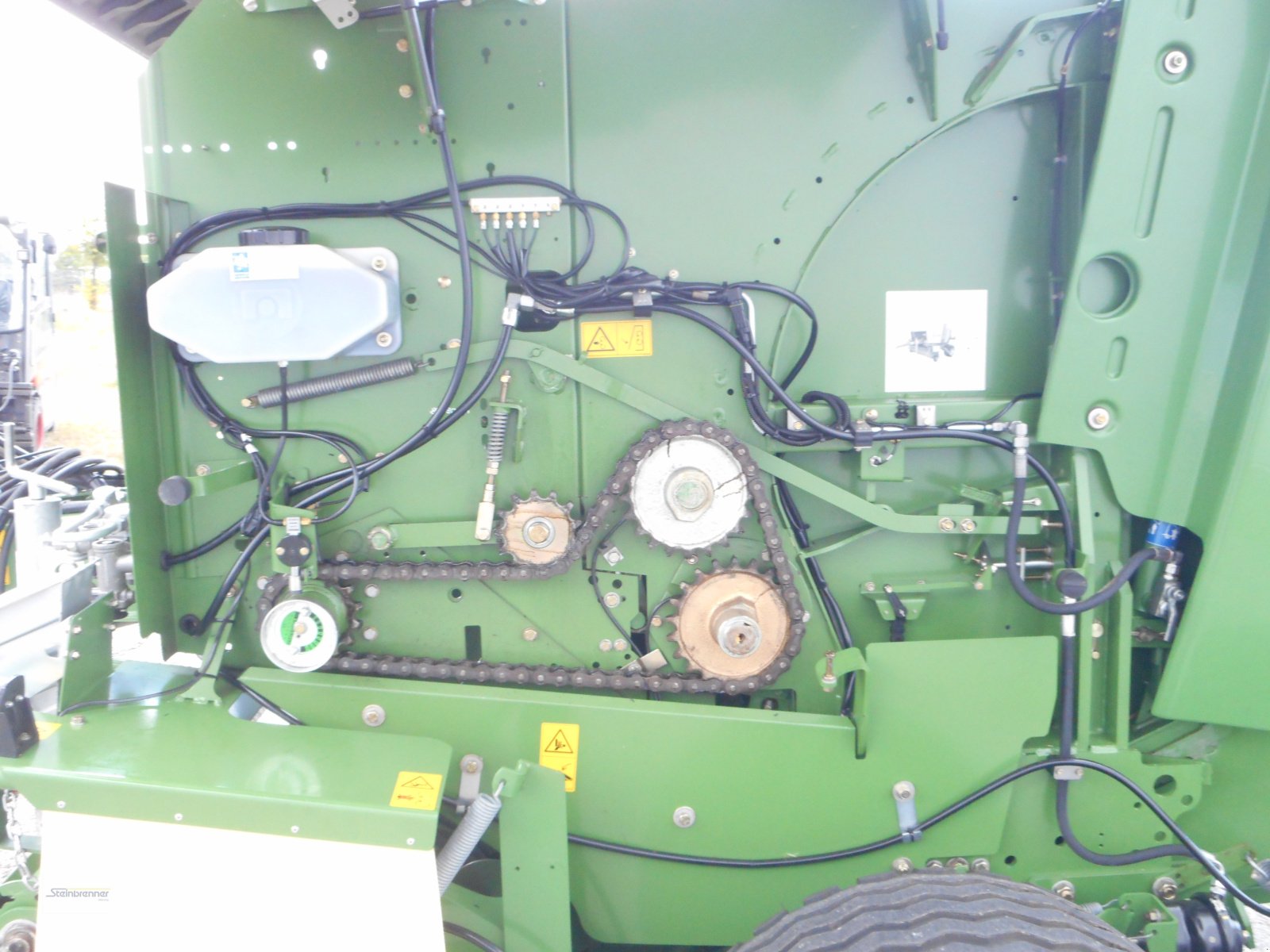 Rundballenpresse tip Krone Fortima F 1250 MC, Gebrauchtmaschine in Wörnitz (Poză 10)