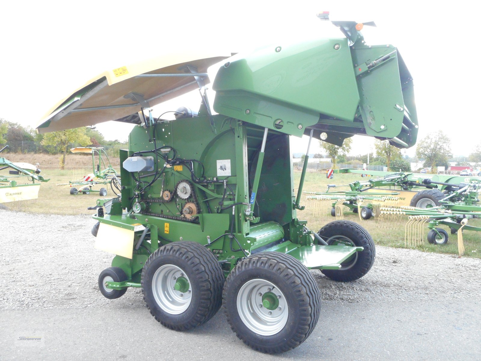 Rundballenpresse tip Krone Fortima F 1250 MC, Gebrauchtmaschine in Wörnitz (Poză 14)