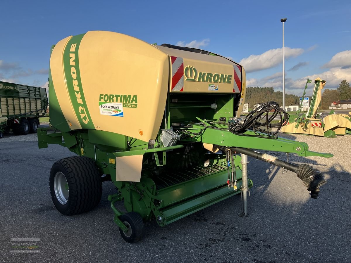 Rundballenpresse van het type Krone Fortima V 1500 MC mit DL-Bremsanlage, Gebrauchtmaschine in Gampern (Foto 2)