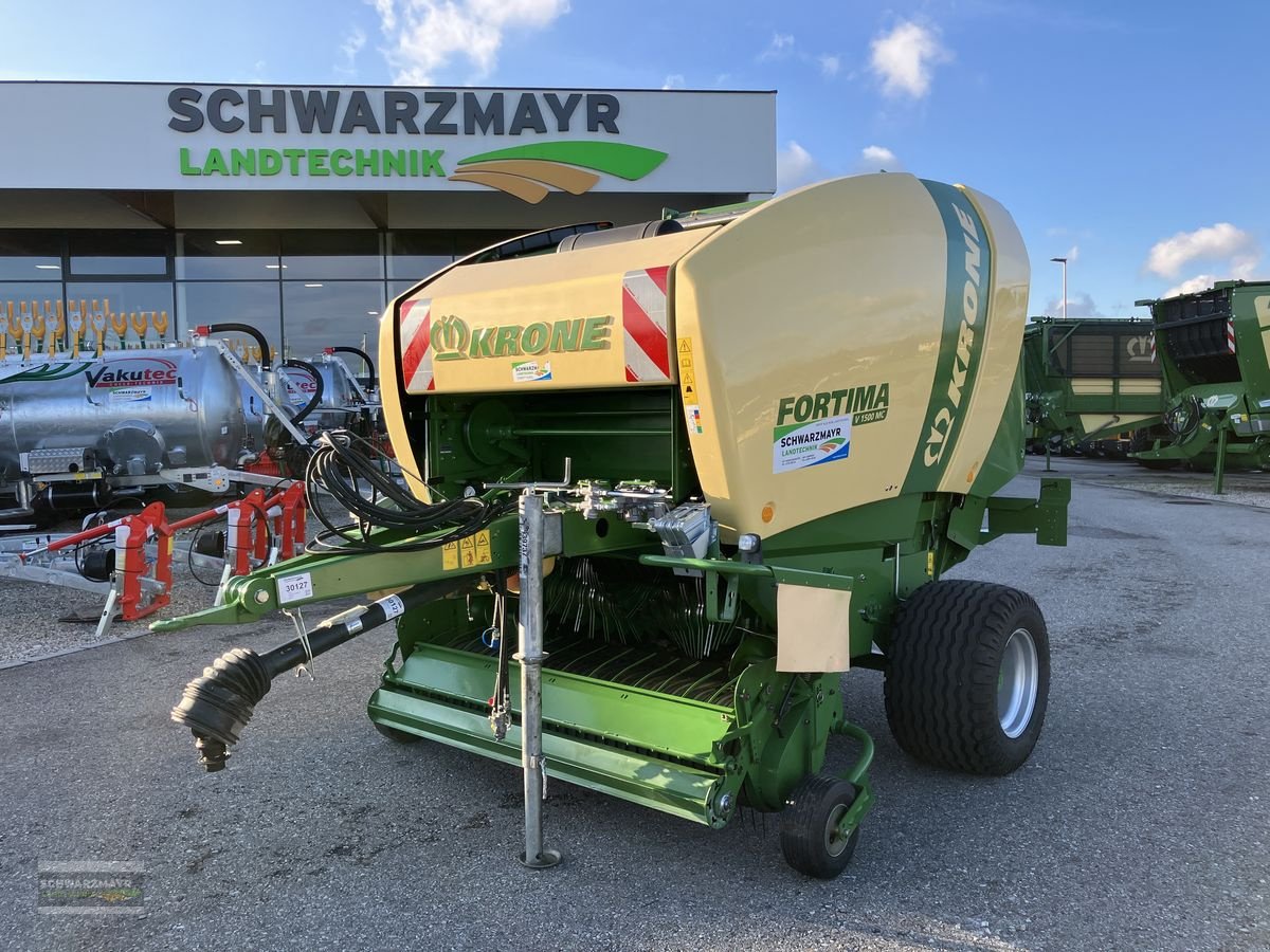 Rundballenpresse van het type Krone Fortima V 1500 MC mit DL-Bremsanlage, Gebrauchtmaschine in Gampern (Foto 1)