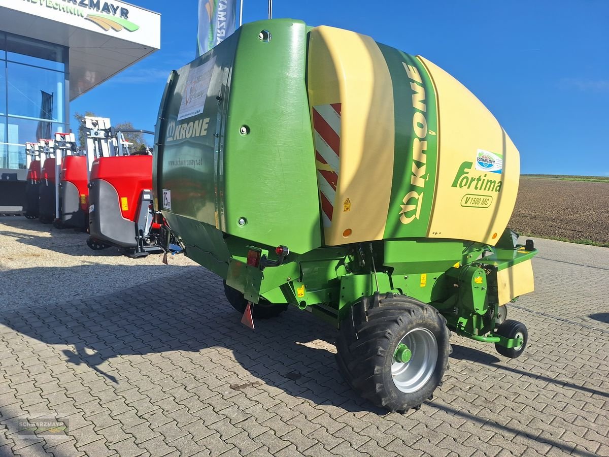 Rundballenpresse tip Krone Fortima V 1500 MC mit DL-Bremse, Gebrauchtmaschine in Aurolzmünster (Poză 3)