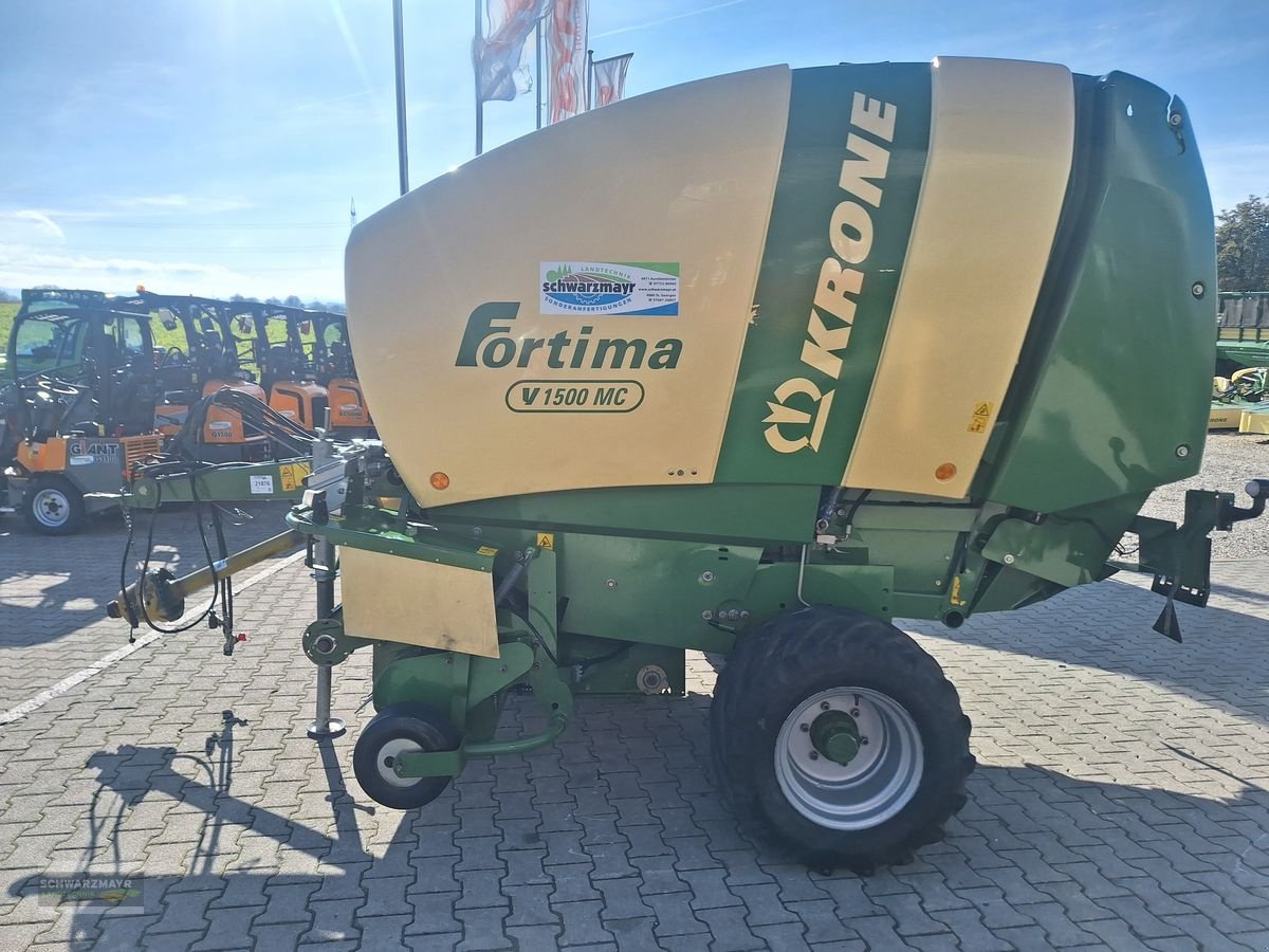 Rundballenpresse tip Krone Fortima V 1500 MC mit DL-Bremse, Gebrauchtmaschine in Aurolzmünster (Poză 7)