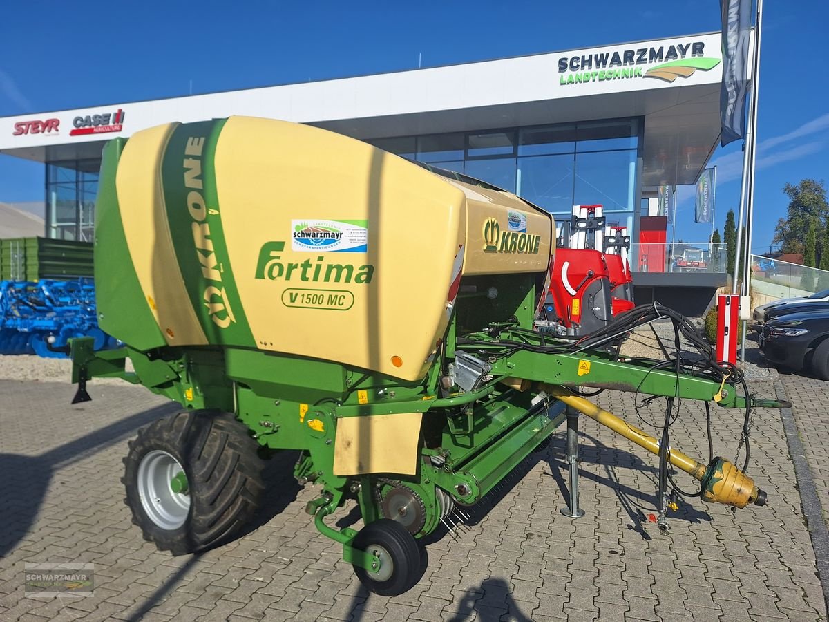 Rundballenpresse typu Krone Fortima V 1500 MC mit DL-Bremse, Gebrauchtmaschine w Aurolzmünster (Zdjęcie 1)