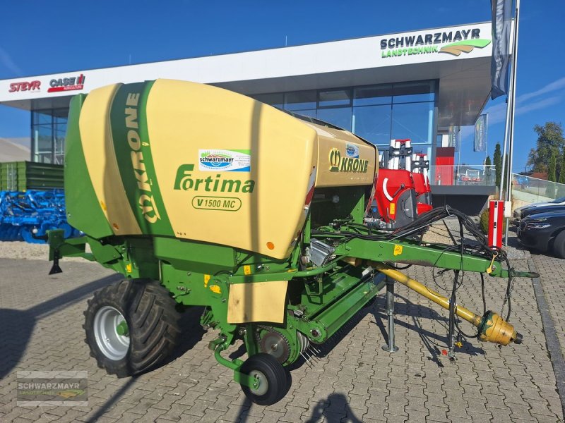 Rundballenpresse van het type Krone Fortima V 1500 MC mit DL-Bremse, Gebrauchtmaschine in Aurolzmünster