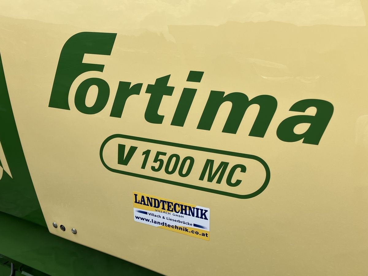 Rundballenpresse от тип Krone Fortima V 1500 MC, Gebrauchtmaschine в Villach (Снимка 9)