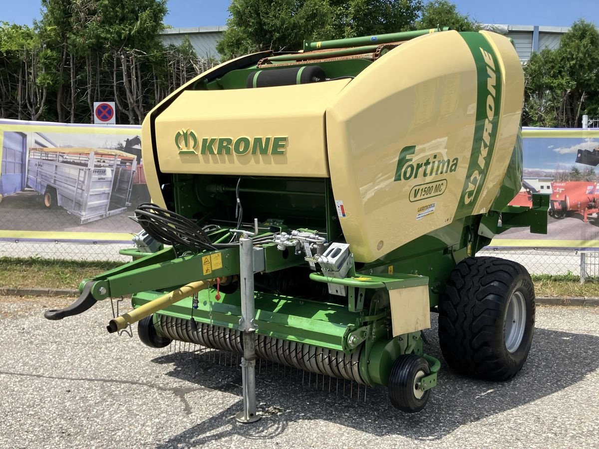 Rundballenpresse des Typs Krone Fortima V 1500 MC, Gebrauchtmaschine in Villach (Bild 2)