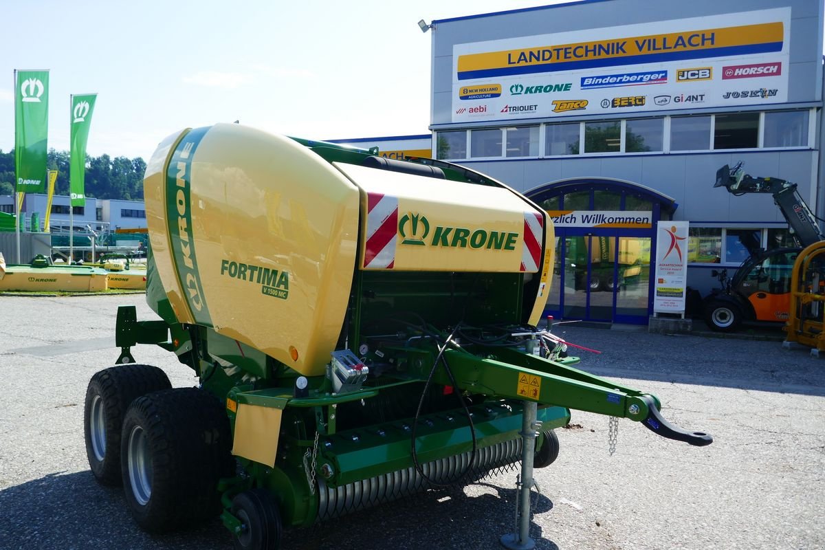 Rundballenpresse des Typs Krone Fortima V 1500 MC, Gebrauchtmaschine in Villach (Bild 7)