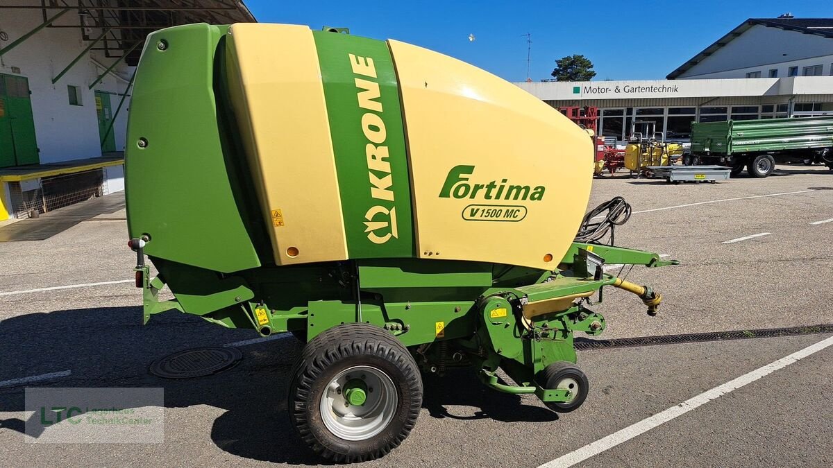 Rundballenpresse van het type Krone Fortima V 1500 MC, Gebrauchtmaschine in Redlham (Foto 7)