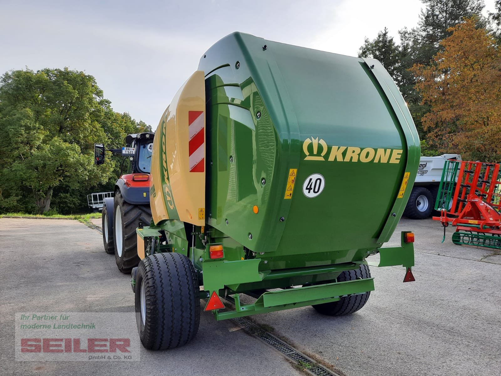 Rundballenpresse del tipo Krone Fortima V 1800 MC, Neumaschine en Ansbach (Imagen 7)