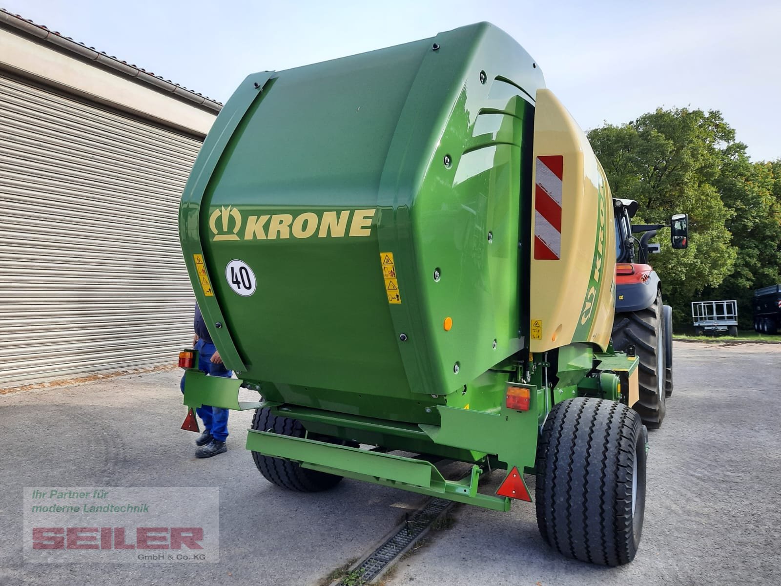 Rundballenpresse van het type Krone Fortima V 1800 MC, Neumaschine in Ansbach (Foto 9)