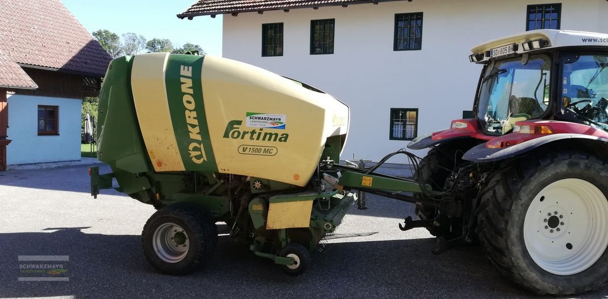 Rundballenpresse van het type Krone Fortima V1500MC, Gebrauchtmaschine in Aurolzmünster (Foto 8)