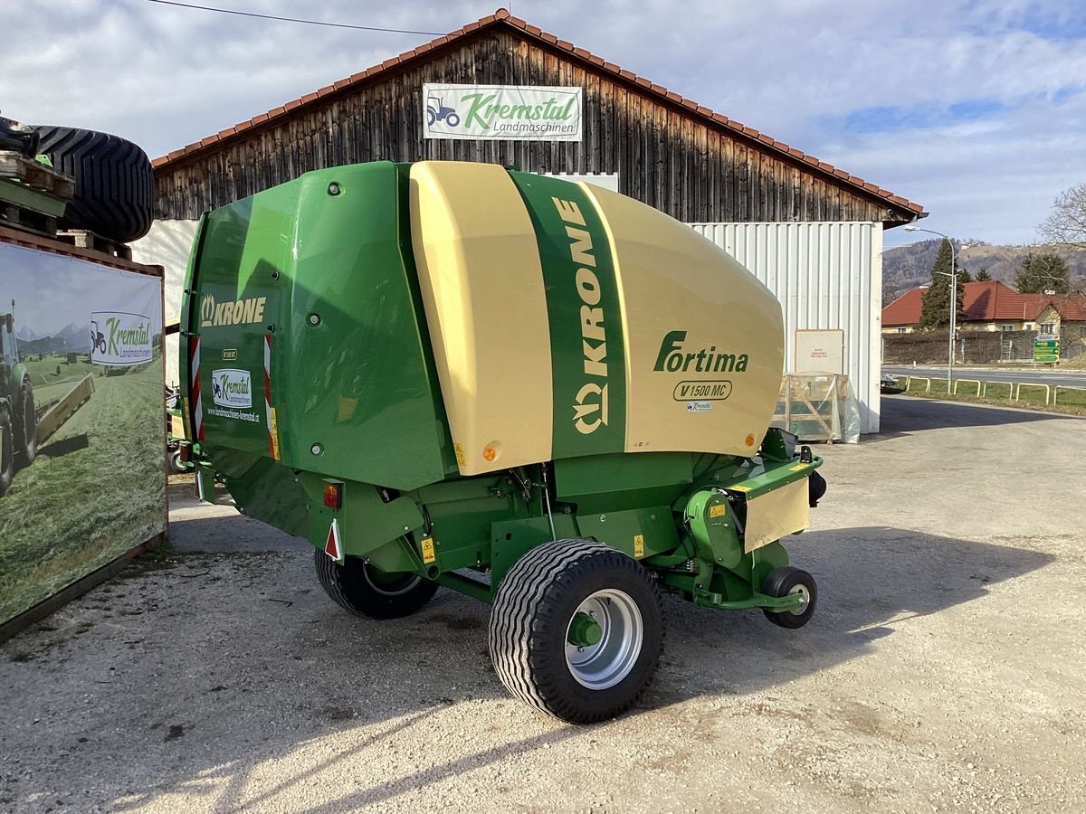 Rundballenpresse tip Krone Fortima V1500MC, Gebrauchtmaschine in Micheldorf / OÖ (Poză 4)