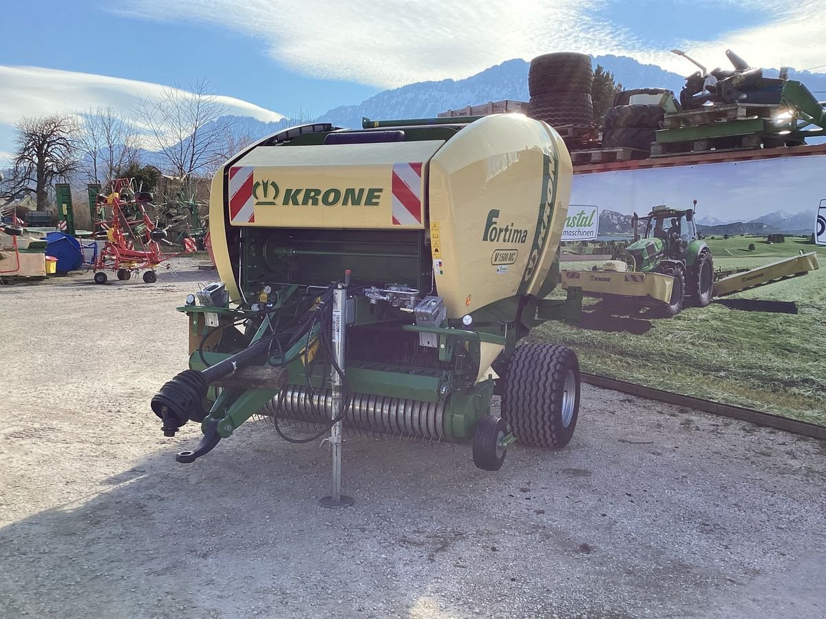 Rundballenpresse van het type Krone Fortima V1500MC, Gebrauchtmaschine in Micheldorf / OÖ (Foto 13)