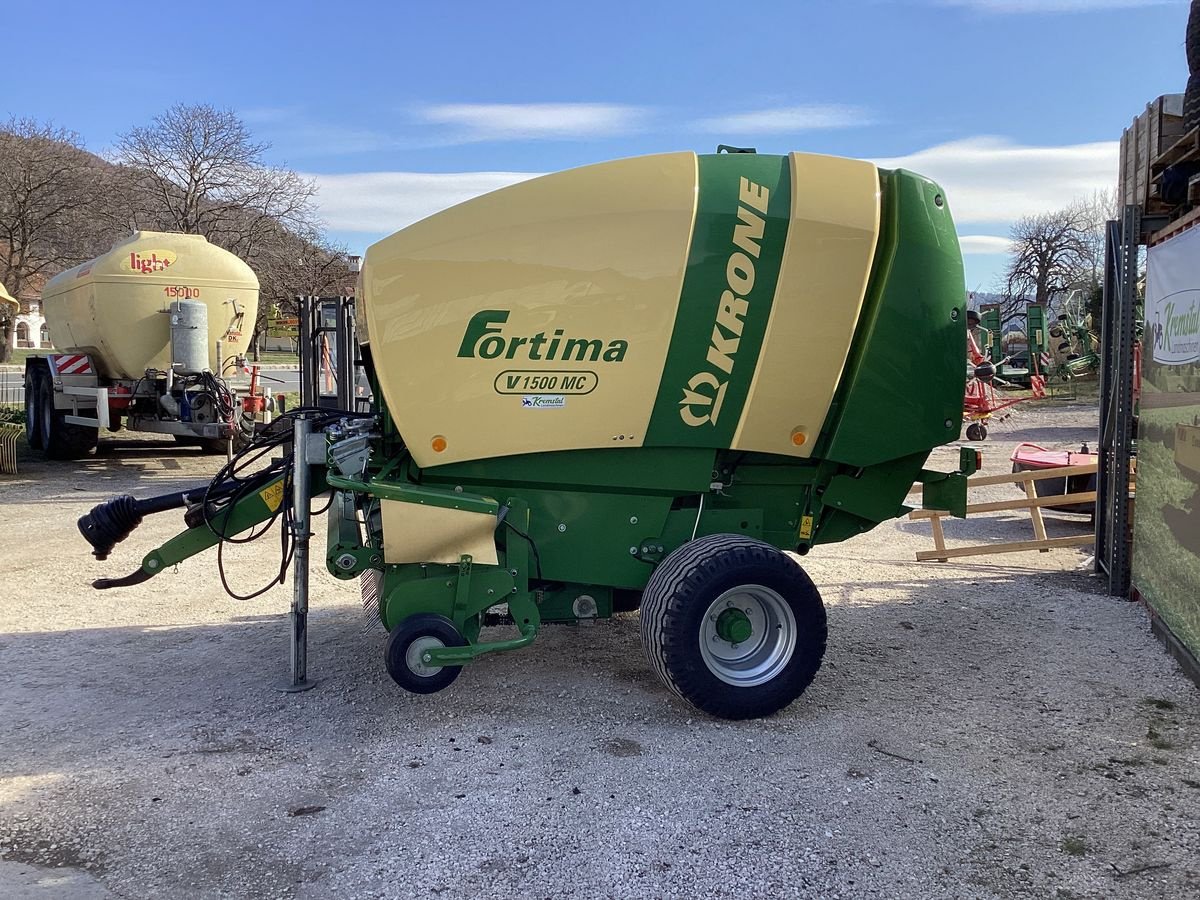 Rundballenpresse van het type Krone Fortima V1500MC, Gebrauchtmaschine in Micheldorf / OÖ (Foto 7)