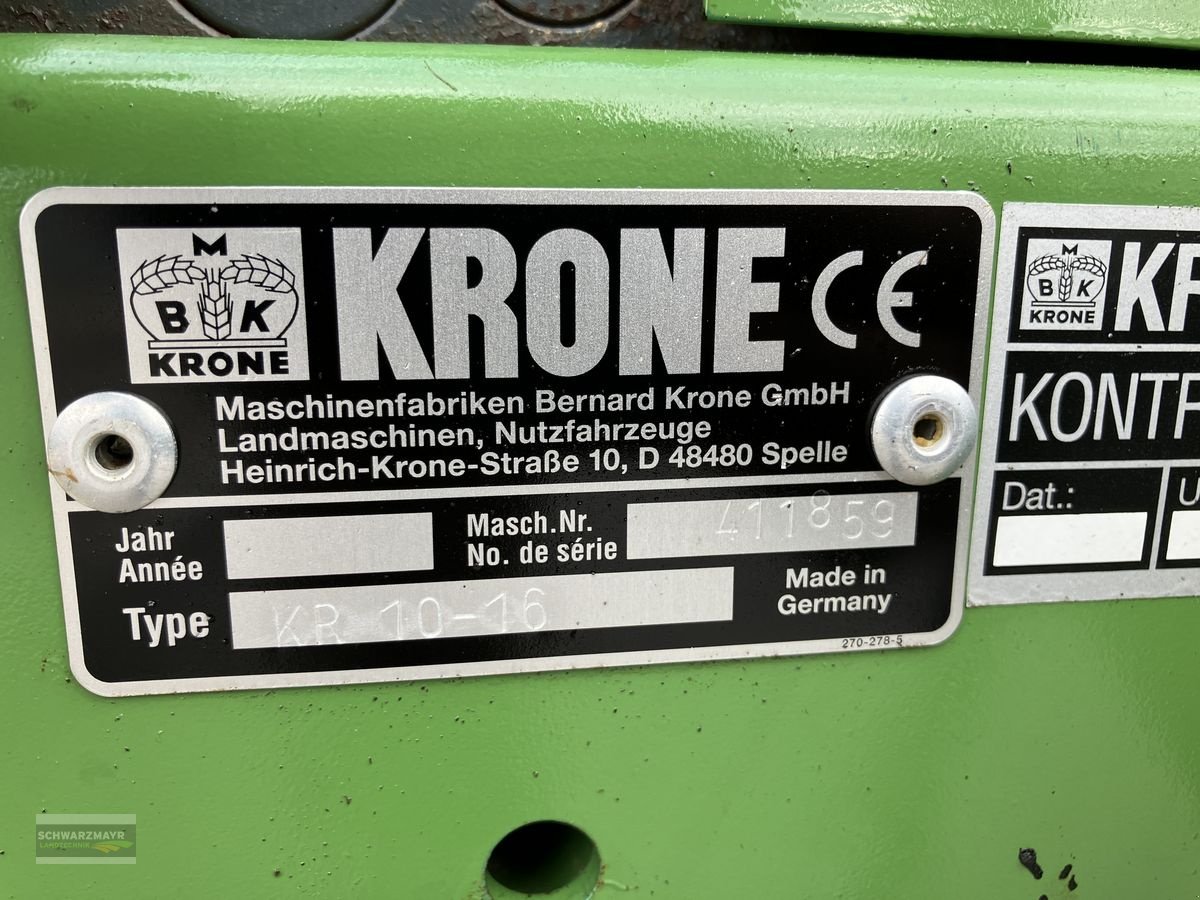 Rundballenpresse типа Krone KR 10-16, Gebrauchtmaschine в Gampern (Фотография 16)