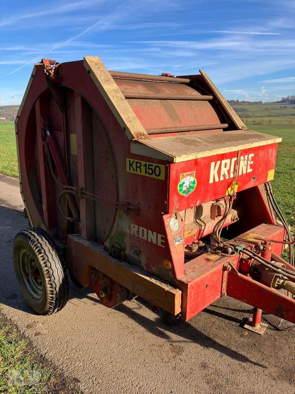 Rundballenpresse tipa Krone KR 150, Gebrauchtmaschine u Neuhof - Dorfborn (Slika 4)