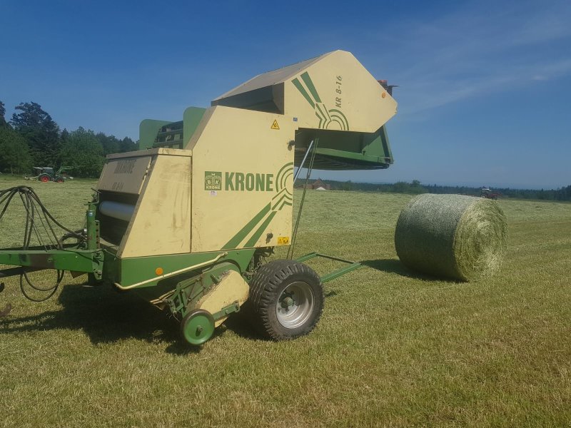 Rundballenpresse tip Krone KR 8-16, Gebrauchtmaschine in Simmersfeld (Poză 1)