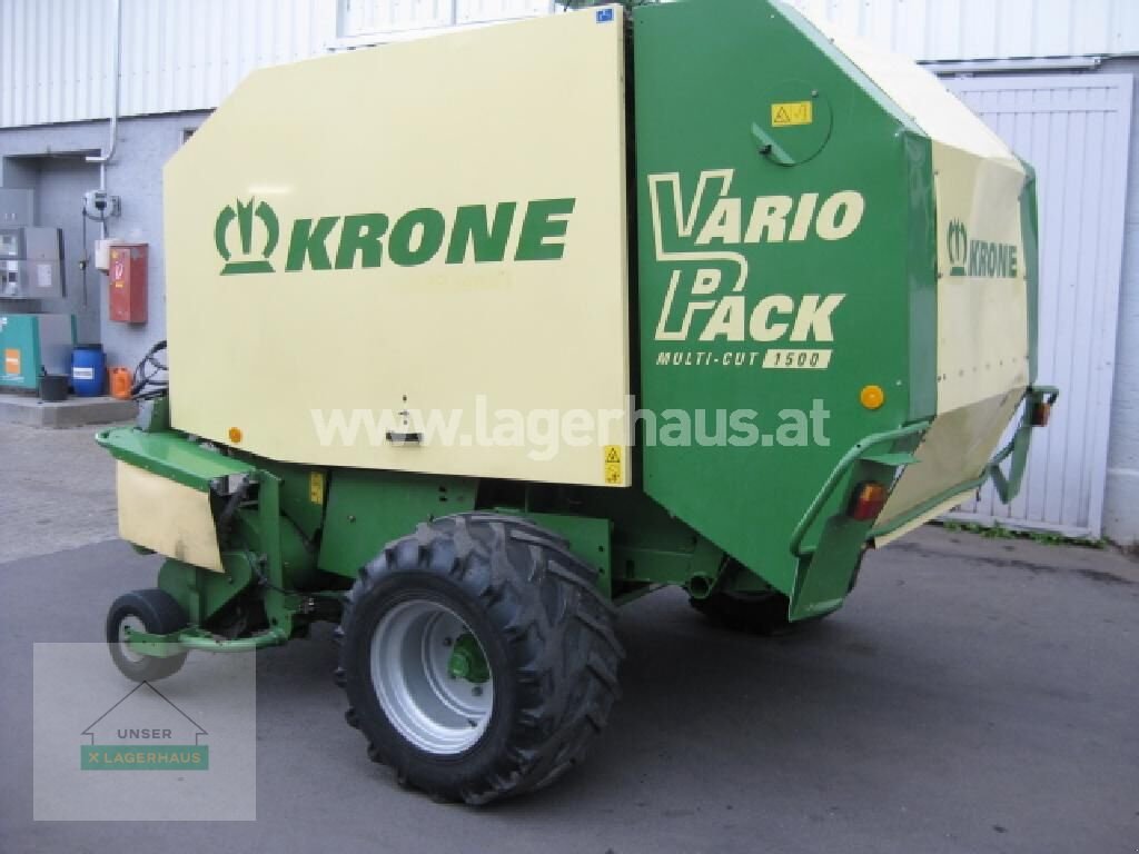 Rundballenpresse del tipo Krone MULTI CUT 1500 MC, Gebrauchtmaschine en Ottensheim (Imagen 1)