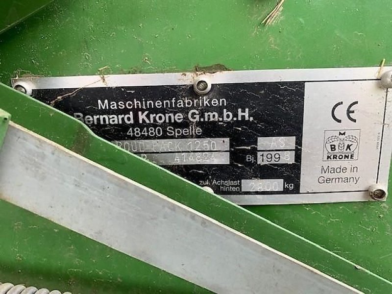 Rundballenpresse tip Krone Round Pack 1250 Multi - Cut, Gebrauchtmaschine in Eppingen (Poză 14)